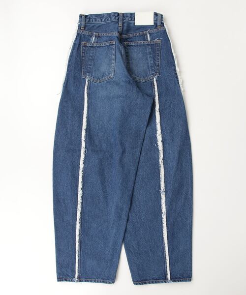 CINOH(チノ)の「SIDE FRINGE PANTS(デニムパンツ・メンズ・ブルー・1/5/6/3/2)」の7枚目の写真