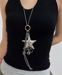 MEMECLE（メメクル）の「【 MEMECLE / メメクル 】BIG スター ヒトデ チャーム  ネックレス（ネックレス）」