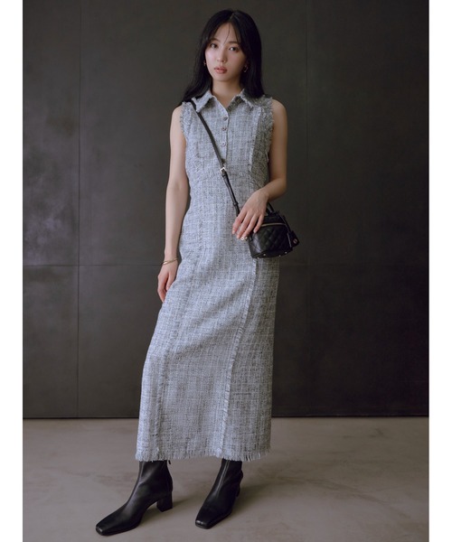 FRAY I.D（フレイアイディー）の「ストレッチショートブーツ（ブーツ・レディース・ワインレッド/ダークブラウン/ブラック/クリーム・36/37/38）」の19枚目の写真