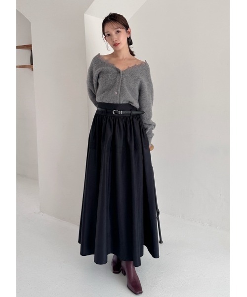 FRAY I.D（フレイアイディー）の「ストレッチショートブーツ（ブーツ・レディース・ワインレッド/ダークブラウン/ブラック/クリーム・36/37/38）」の11枚目の写真