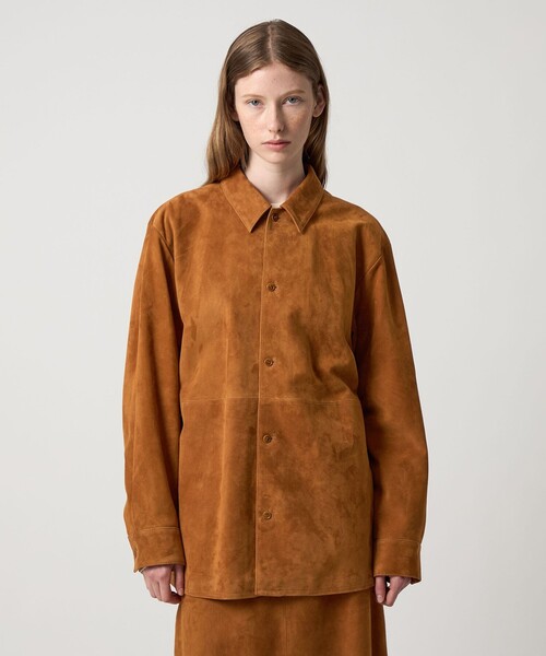 Steven Alan＞スエード シャツ（シャツ/ブラウス）｜Steven Alan