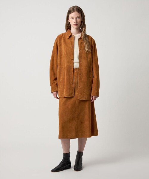 steven alan 長袖シャツジャケット スエード生地 steven alan 長袖シャツジャケット スエード生地 スティーブン