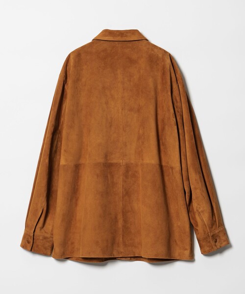 steven alan 長袖シャツジャケット スエード生地 Steven Alan＞スエード シャツ（シャツ/ブラウス）｜Steven Alan