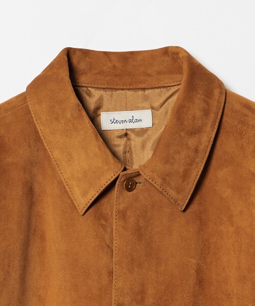 Steven Alan＞スエード シャツ