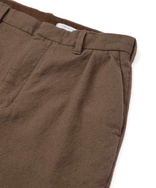 Sandinista(サンディニスタ)の「Wool Tuck Pants - Washed / 洗い晒しウールタックパンツ(その他パンツ・メンズ・ブラウン/ブラック・LARGE/MEDIUM/SMALL)」の13枚目の写真