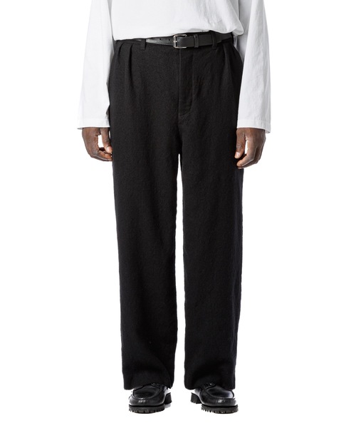 Sandinista(サンディニスタ)の「Wool Tuck Pants - Washed / 洗い晒しウールタックパンツ(その他パンツ・メンズ・ブラウン/ブラック・LARGE/MEDIUM/SMALL)」の15枚目の写真