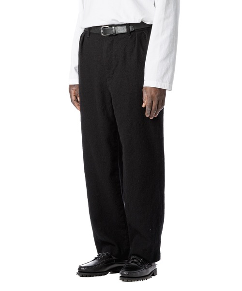 Sandinista(サンディニスタ)の「Wool Tuck Pants - Washed / 洗い晒しウールタックパンツ(その他パンツ・メンズ・ブラウン/ブラック・LARGE/MEDIUM/SMALL)」の16枚目の写真