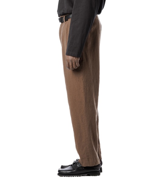 Sandinista(サンディニスタ)の「Wool Tuck Pants - Washed / 洗い晒しウールタックパンツ(その他パンツ・メンズ・ブラウン/ブラック・LARGE/MEDIUM/SMALL)」の21枚目の写真