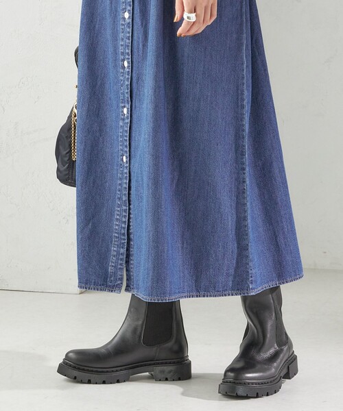 SHIPS（シップス）の「CRUZA: サイド ゴア ブーツ（ブーツ・レディース・ブラック・38/37/36/35）」の12枚目の写真