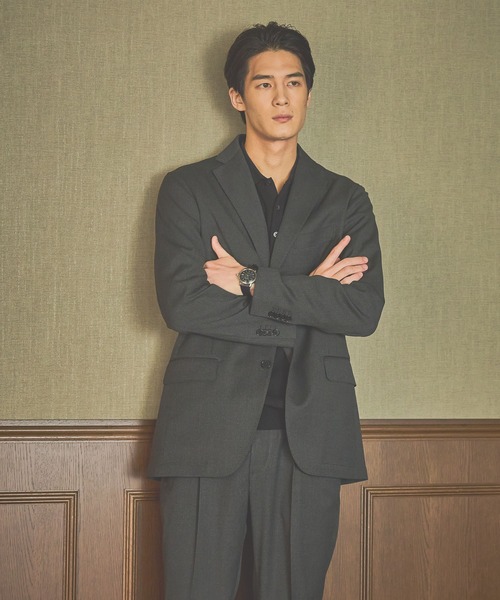 INTERNATIONAL SCENE ブラウン テーラードジャケット