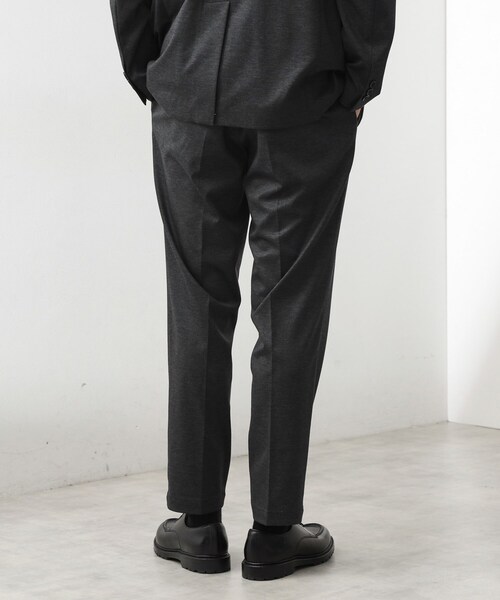 THE SHOP TK （ザ ショップ ティーケー ）の「ライトTRジャージスラックス【洗濯機OK/毛玉ができにくい/ストレッチ/セットアップ可】（その他パンツ・メンズ・チャコールグレー/ネイビー/グレー系その他・04/03/02/01）」の5枚目の写真