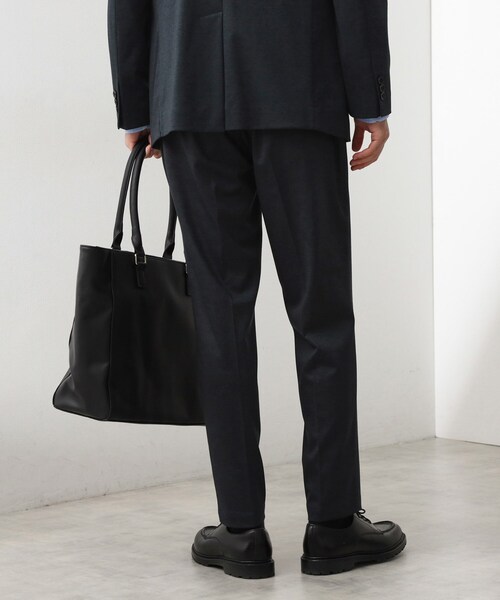 THE SHOP TK （ザ ショップ ティーケー ）の「ライトTRジャージスラックス【洗濯機OK/毛玉ができにくい/ストレッチ/セットアップ可】（その他パンツ・メンズ・チャコールグレー/ネイビー/グレー系その他・04/03/02/01）」の8枚目の写真