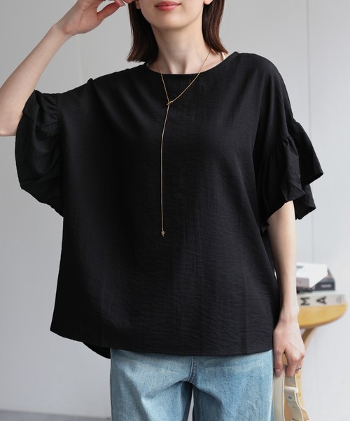 model：162cm 着用サイズ：F