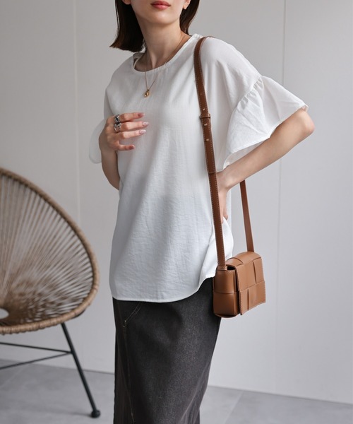 model：162cm 着用サイズ：F