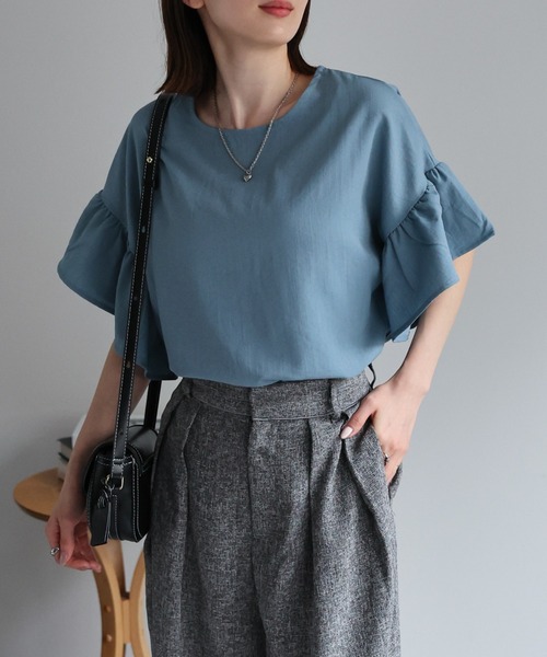 model：162cm 着用サイズ：F