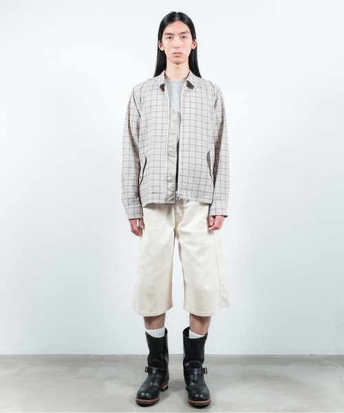 JIEDA（ジエダ）の「SEERSUCKER ZIP SHIRT（シャツ/ブラウス・メンズ・チェック・1/2）」の3枚目の写真