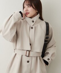 ロングコート ベルト ロング丈」に該当するファッション通販