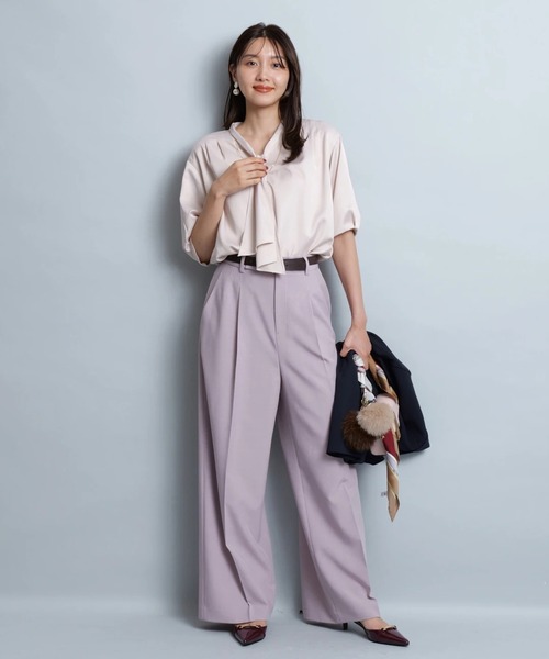 ハートベルト付ワイドパンツ（その他パンツ）｜JUSGLITTY