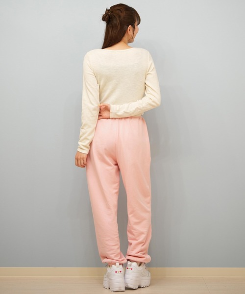 BILLABONG(ビラボン)の「BILLABONG/ビラボン ロンT ショート丈 BF014-058(Tシャツ/カットソー・レディース・スミクロ/オフホワイト・L/M)」の9枚目の写真