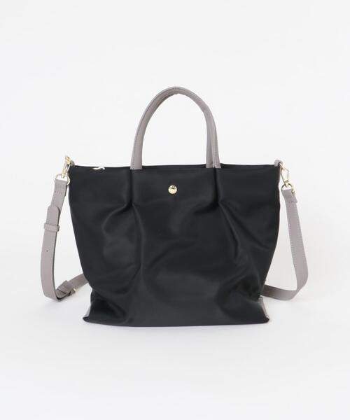 URBAN RESEARCH Sonny Label（アーバンリサーチサニーレーベル）の「『別注』Legato largo×Sonny Label　肩楽2WAYショルダーバッグ（ショルダーバッグ・レディース・ブラック/ネイビー/ベージュ・ONE）」の7枚目の写真