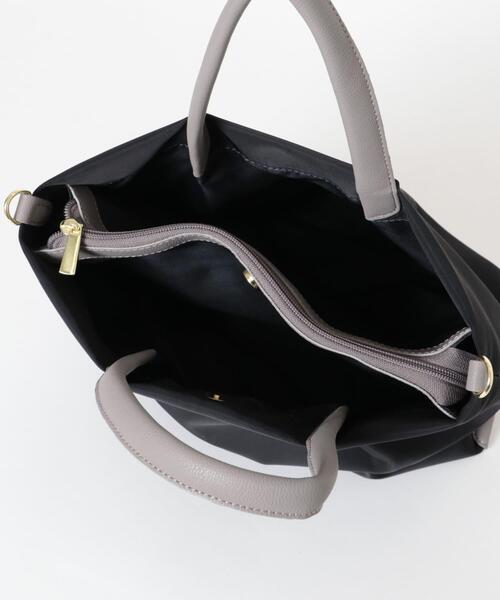 URBAN RESEARCH Sonny Label（アーバンリサーチサニーレーベル）の「『別注』Legato largo×Sonny Label　肩楽2WAYショルダーバッグ（ショルダーバッグ・レディース・ブラック/ネイビー/ベージュ・ONE）」の11枚目の写真