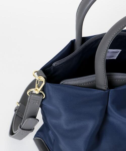 URBAN RESEARCH Sonny Label（アーバンリサーチサニーレーベル）の「『別注』Legato largo×Sonny Label　肩楽2WAYショルダーバッグ（ショルダーバッグ・レディース・ブラック/ネイビー/ベージュ・ONE）」の17枚目の写真