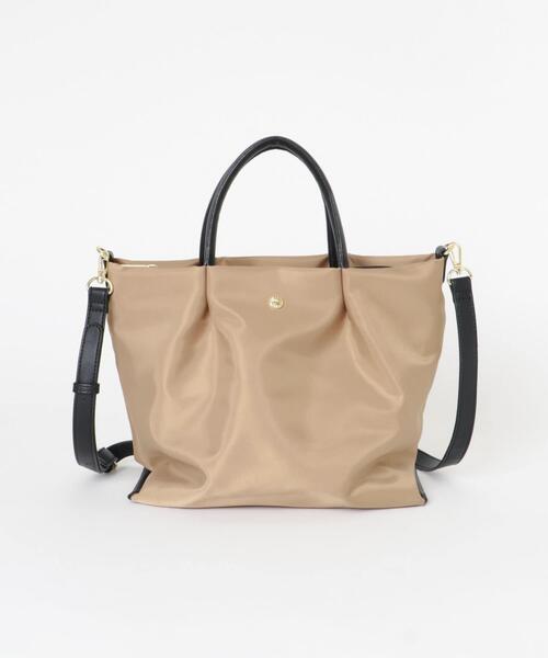 URBAN RESEARCH Sonny Label（アーバンリサーチサニーレーベル）の「『別注』Legato largo×Sonny Label　肩楽2WAYショルダーバッグ（ショルダーバッグ・レディース・ブラック/ネイビー/ベージュ・ONE）」の21枚目の写真