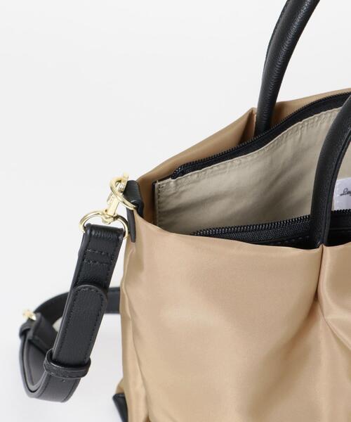 URBAN RESEARCH Sonny Label（アーバンリサーチサニーレーベル）の「『別注』Legato largo×Sonny Label　肩楽2WAYショルダーバッグ（ショルダーバッグ・レディース・ブラック/ネイビー/ベージュ・ONE）」の22枚目の写真