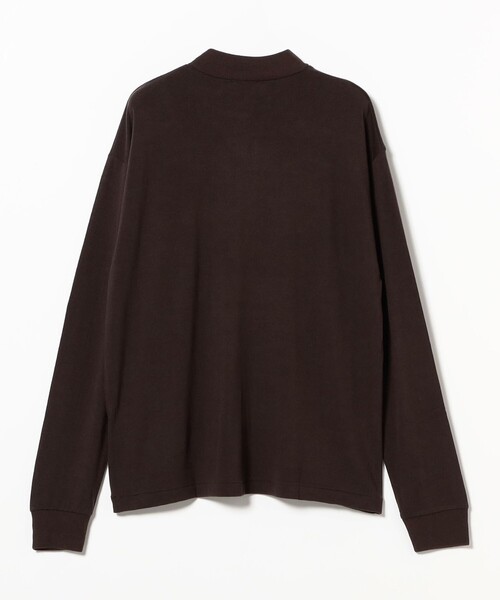 BEAMS F（ビームスエフ）の「ウール モックネック コンフォートフィット ロングスリーブ Tシャツ（Tシャツ/カットソー・メンズ・チャコールグレー/ブラウン/ブラック・XL/M/S/L）」の13枚目の写真
