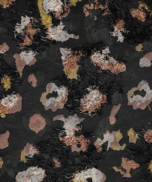 n'OrLABEL（ノアールレーベル）の「『カットジャカードプリントフレア袖ブラウス』（シャツ/ブラウス・レディース・ベージュ/グリーン/ブラック・1/2）」の17枚目の写真