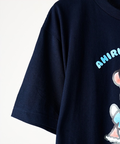 sanrio（サンリオ）の「【 sanrio / サンリオ 】あひるのペックル 35th Anniversary　35周年記念　Tシャツ　WNI（Tシャツ/カットソー・レディース・ネイビー/ホワイト・FREE）」の5枚目の写真