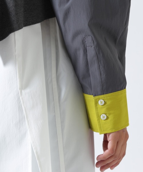 UN3D.（アンスリード）の「UN3D./アンスリード/KNIT VEST DOCKING SHIRT/ニットベストドッキングシャツ（シャツ/ブラウス・レディース・グレー/その他・36）」の18枚目の写真