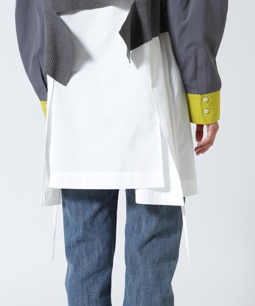 UN3D.（アンスリード）の「UN3D./アンスリード/KNIT VEST DOCKING SHIRT/ニットベストドッキングシャツ（シャツ/ブラウス・レディース・グレー/その他・36）」の19枚目の写真