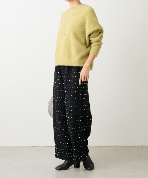 つぶつぶツイードウエストリブパンツ（その他パンツ）｜BEARDSLEY