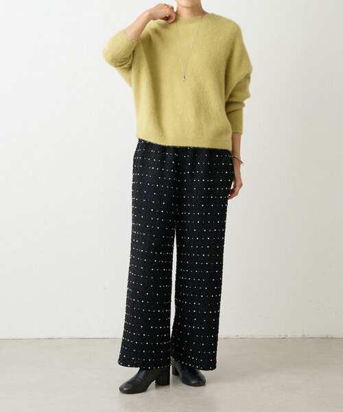 セール】つぶつぶツイードウエストリブパンツ（その他パンツ
