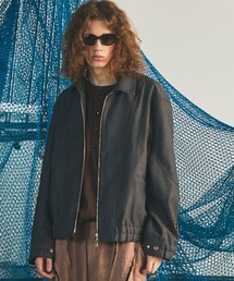 TWILL STITCH LINE SHORT BLOUSON（ブルゾン）｜WYM LIDNM（ウィム