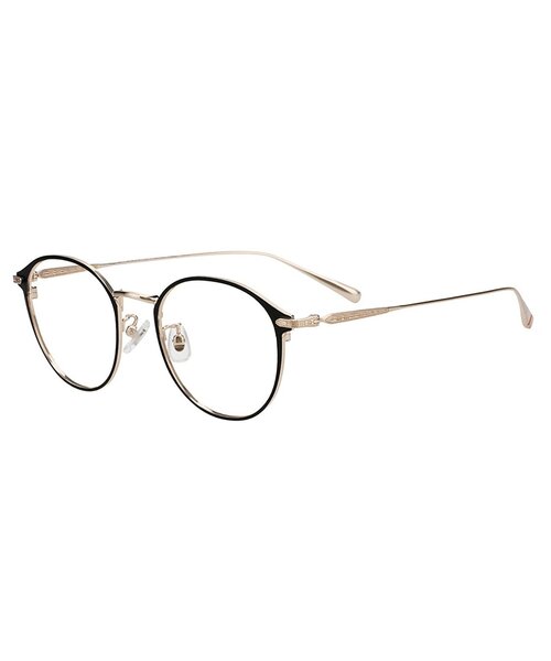 UNITED ARROWS（ユナイテッドアローズ）の「Zoff｜UNITED ARROWS｜ボストン型 メガネ [Casual] 伊達メガネ 度付き[レンズ交換券付き]ユニセックス  ユナイテッドアローズ（メガネ・レディース・ブラウン系その他/ブラウン/ブラック系その他6・FREE）」の5枚目の写真