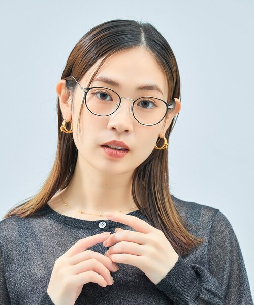 UNITED ARROWS（ユナイテッドアローズ）の「Zoff｜UNITED ARROWS｜ボストン型 メガネ [Casual] 伊達メガネ 度付き[レンズ交換券付き]ユニセックス  ユナイテッドアローズ（メガネ・レディース・ブラウン系その他/ブラウン/ブラック系その他6・FREE）」の9枚目の写真