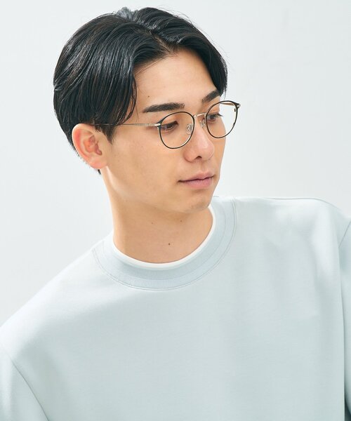 UNITED ARROWS（ユナイテッドアローズ）の「Zoff｜UNITED ARROWS｜ボストン型 メガネ [Casual] 伊達メガネ 度付き[レンズ交換券付き]ユニセックス  ユナイテッドアローズ（メガネ・レディース・ブラウン系その他/ブラウン/ブラック系その他6・FREE）」の15枚目の写真