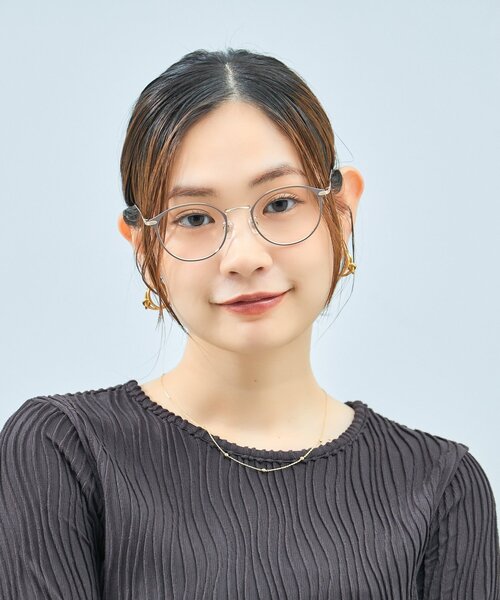 UNITED ARROWS（ユナイテッドアローズ）の「Zoff｜UNITED ARROWS｜ボストン型 メガネ [Casual] 伊達メガネ 度付き[レンズ交換券付き]ユニセックス  ユナイテッドアローズ（メガネ・レディース・ブラウン系その他/ブラウン/ブラック系その他6・FREE）」の22枚目の写真