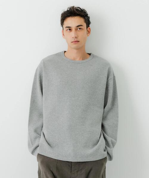 URBAN RESEARCH(アーバンリサーチ)の「度詰めワッフルロングスリーブ(Tシャツ/カットソー・メンズ・ホワイト/ライトグレー/ブラック/オートミール・SMALL/MEDIUM/LARGE/X-LARGE)」の11枚目の写真