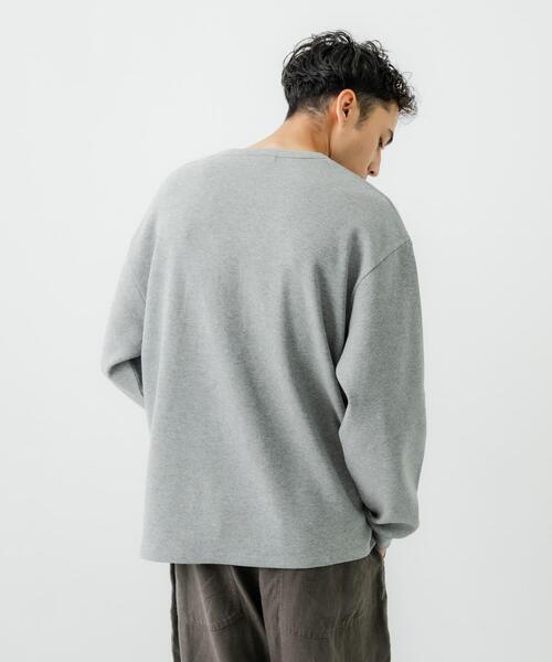 URBAN RESEARCH(アーバンリサーチ)の「度詰めワッフルロングスリーブ(Tシャツ/カットソー・メンズ・ホワイト/ライトグレー/ブラック/オートミール・SMALL/MEDIUM/LARGE/X-LARGE)」の14枚目の写真