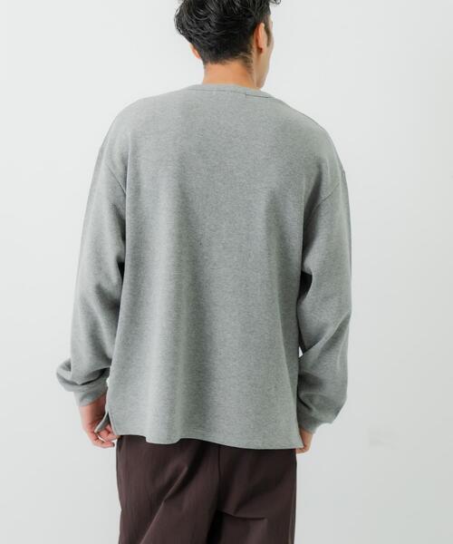 URBAN RESEARCH(アーバンリサーチ)の「度詰めワッフルロングスリーブ(Tシャツ/カットソー・メンズ・ホワイト/ライトグレー/ブラック/オートミール・SMALL/MEDIUM/LARGE/X-LARGE)」の22枚目の写真