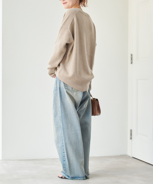 スピックアンドスパン　カシミヤセーター Spick＆Span（スピック アンド スパン） ニット セーター ウール