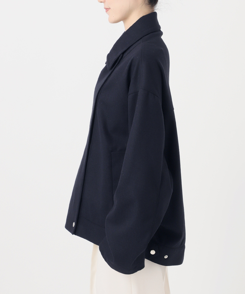 COGTHEBIGSMOKE(コグザビッグスモーク)の「COG THE BIGSMOKE/コグザビッグスモーク MACKENZIE OVERSIZED BIKER JK(その他アウター・レディース・ネイビー・FREE)」の14枚目の写真