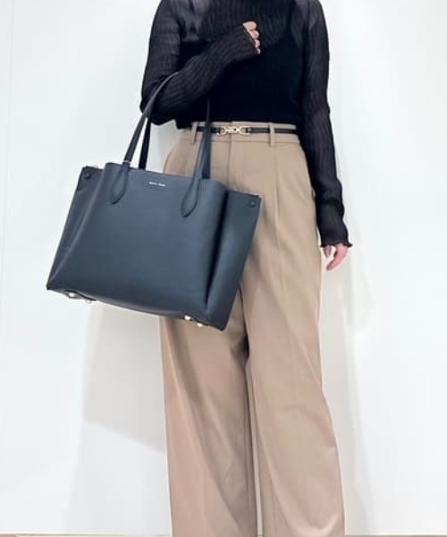 Samantha Thavasa(サマンサタバサ)の「Dream bag for レザートートバッグ(トートバッグ・レディース・ブラック・FREE)」の1枚目の写真