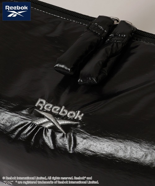 Reebok（リーボック）の「【Reebok/リーボック】パテッドミニドラムバッグ（ドラムバッグ・レディース・ブラック/オフホワイト/シルバー・FREE）」の8枚目の写真
