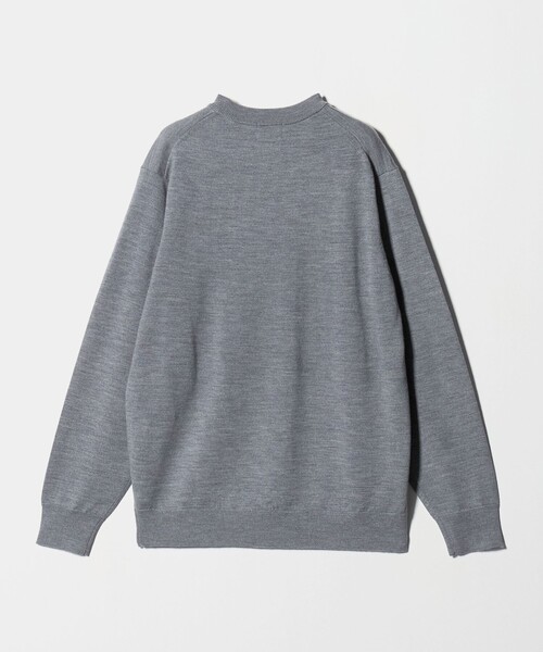 Super 120's ハイゲージ クルーネック ニット（ニット/セーター