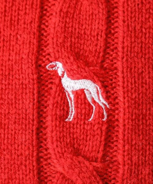 adabat（アダバット）の「ケーブル柄クルーネックニット（ニット/セーター・メンズ・ライトブルー/レッド系1/ブラック/ライトグレー・50/48/46）」の17枚目の写真