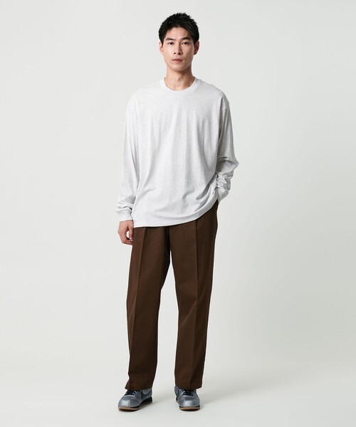 GOAT＞7オンス ロングスリーブ Tシャツ（Tシャツ/カットソー）｜green